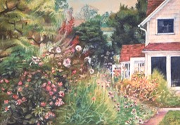The Garden Behind Frelinghuysen